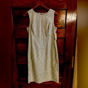 Michael Kors natural linen-cotton shift, new with tags